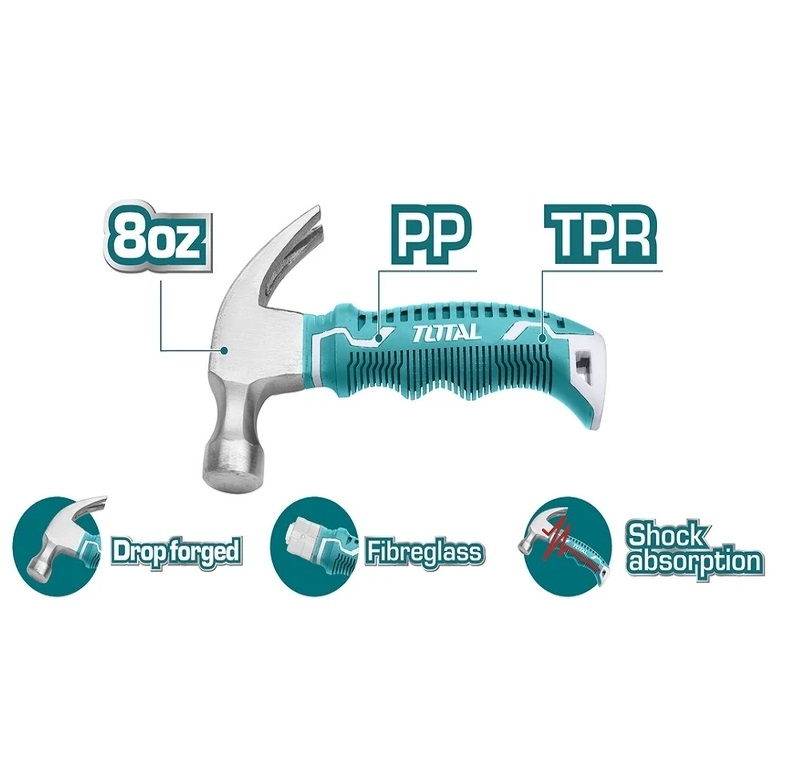 قیمت چکش میخ کش توتال مدل THTM7386D