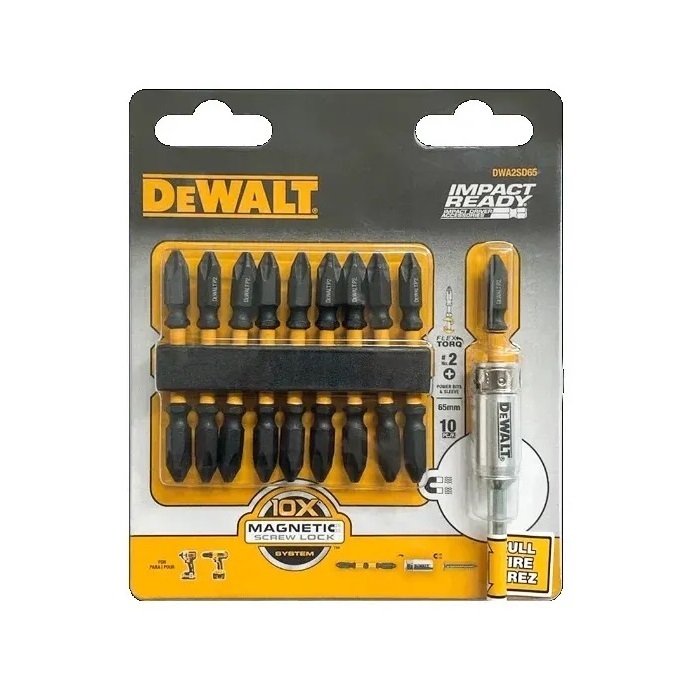  ست سری پیچگوشتی DWA2SD65 دیوالت 