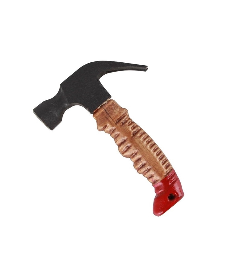  چکش دو شاخ دسته چوبی 250 گرمی مهدوی 