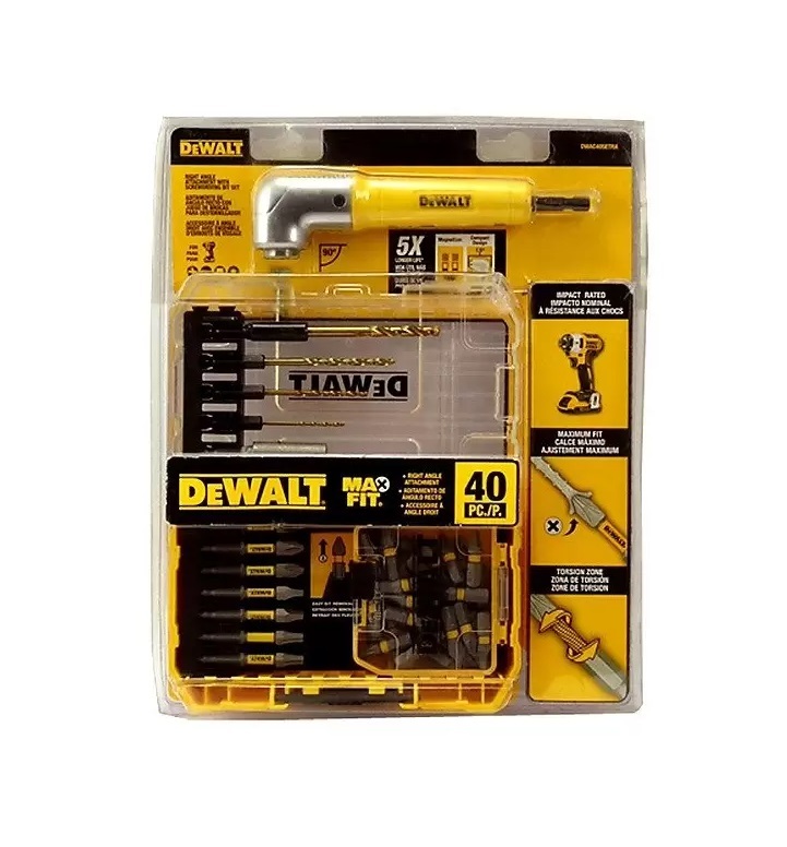 ست 40 عددی رابط مته و سری پیچ گوشتی DWAC40SETRA دیوالت 