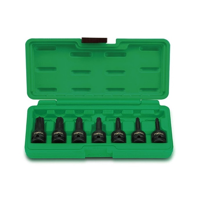  ست بکس آلنی ستاره ای تاپ تول فشار قوی 7 پارچه 1/2 اینچ مدل GDAI0701 