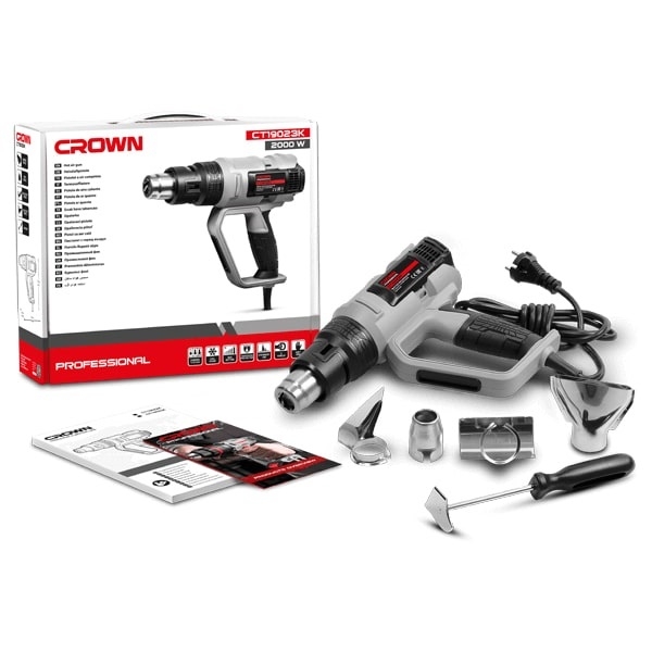سشوار صنعتی کرون 2000 وات مدل CT19023K