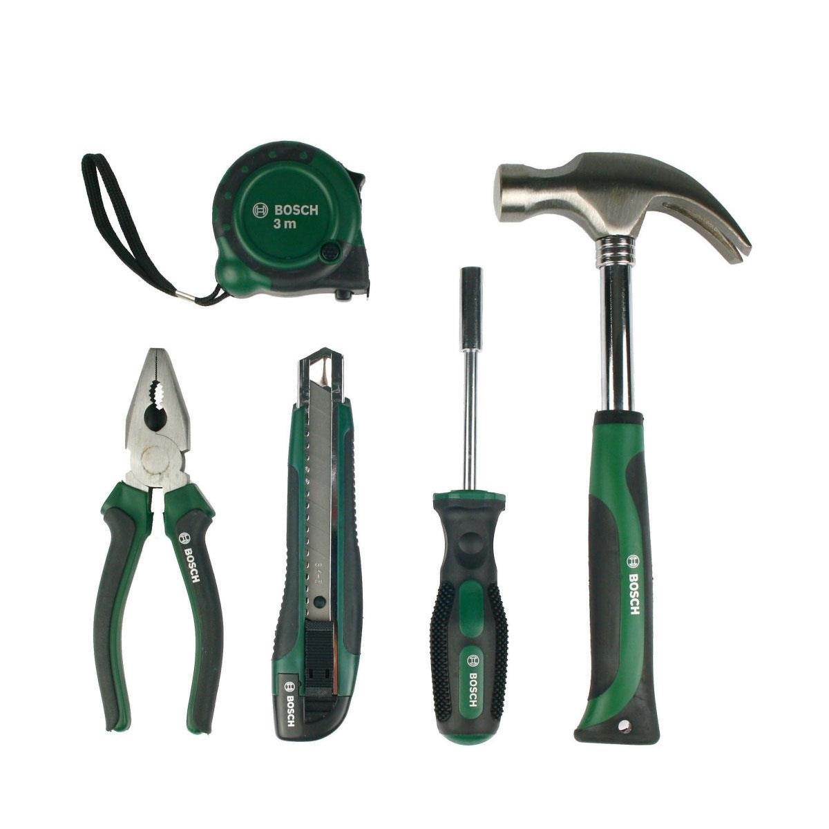  قیمت ست ابزار دستی بوش مدل DIY Starter Box مجموعه 73 عددی 